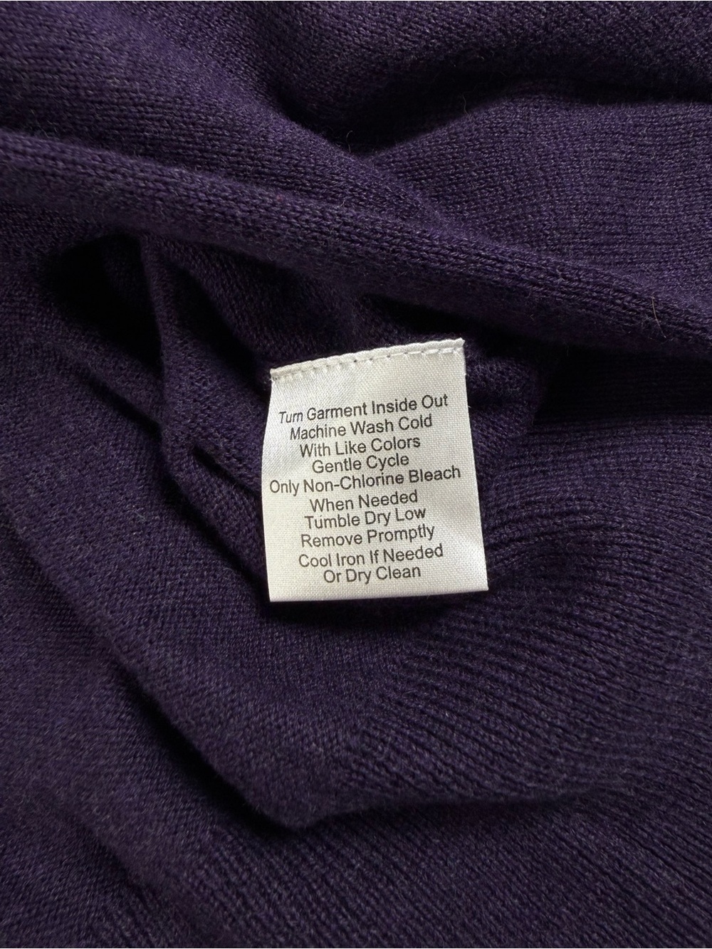 Jos. A. Bank Traveler Pima Cotton Quarter-Zip Purple Men’s L - Picture 9 of 10